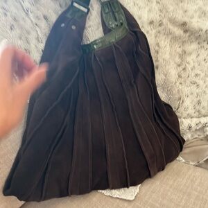 Kenneth Cole New York Brown Shoulder Bag